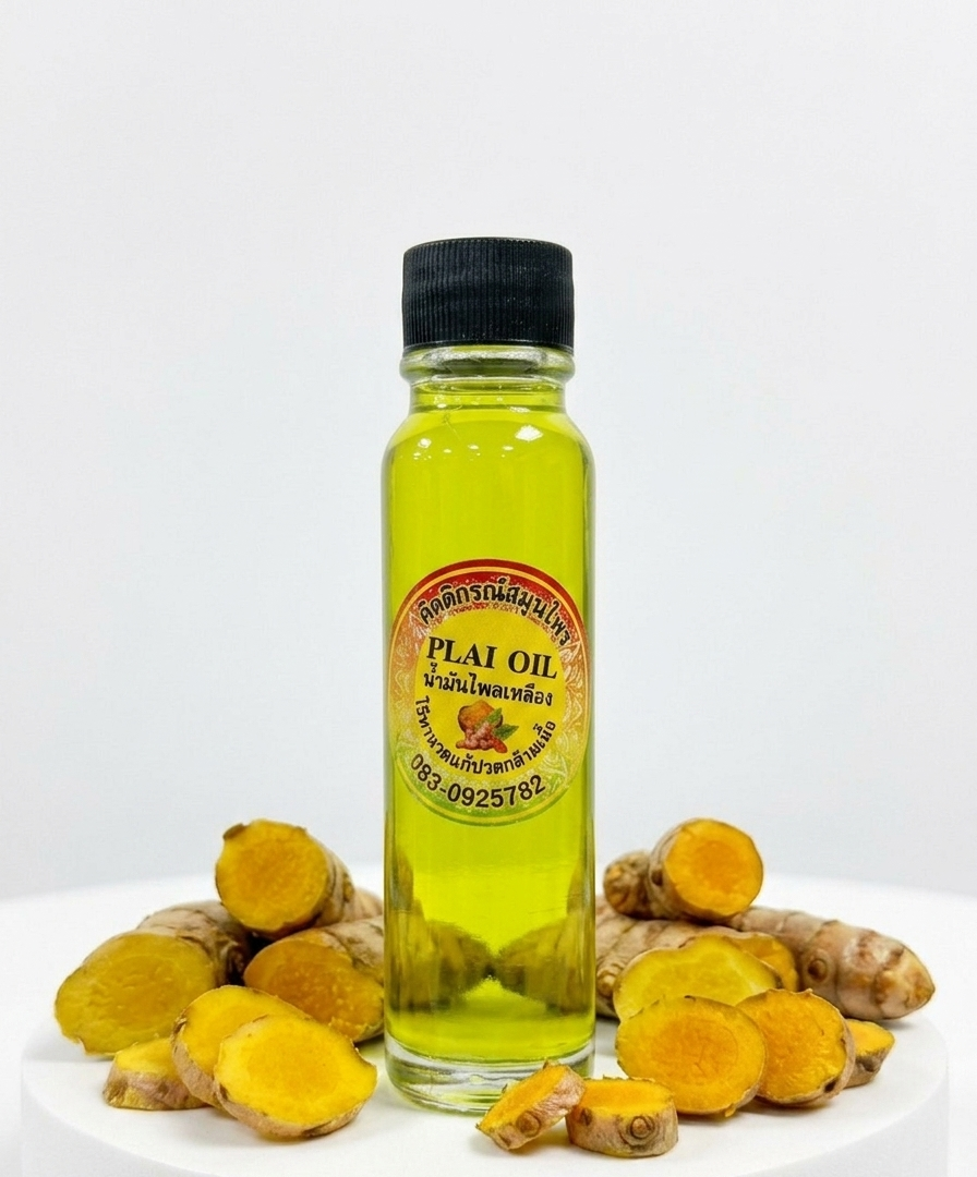 น้ำมันไพลเหลือง (yellow plai herbal oil) น้ำมันไพลเหลือง (yellow plai herbal oil)