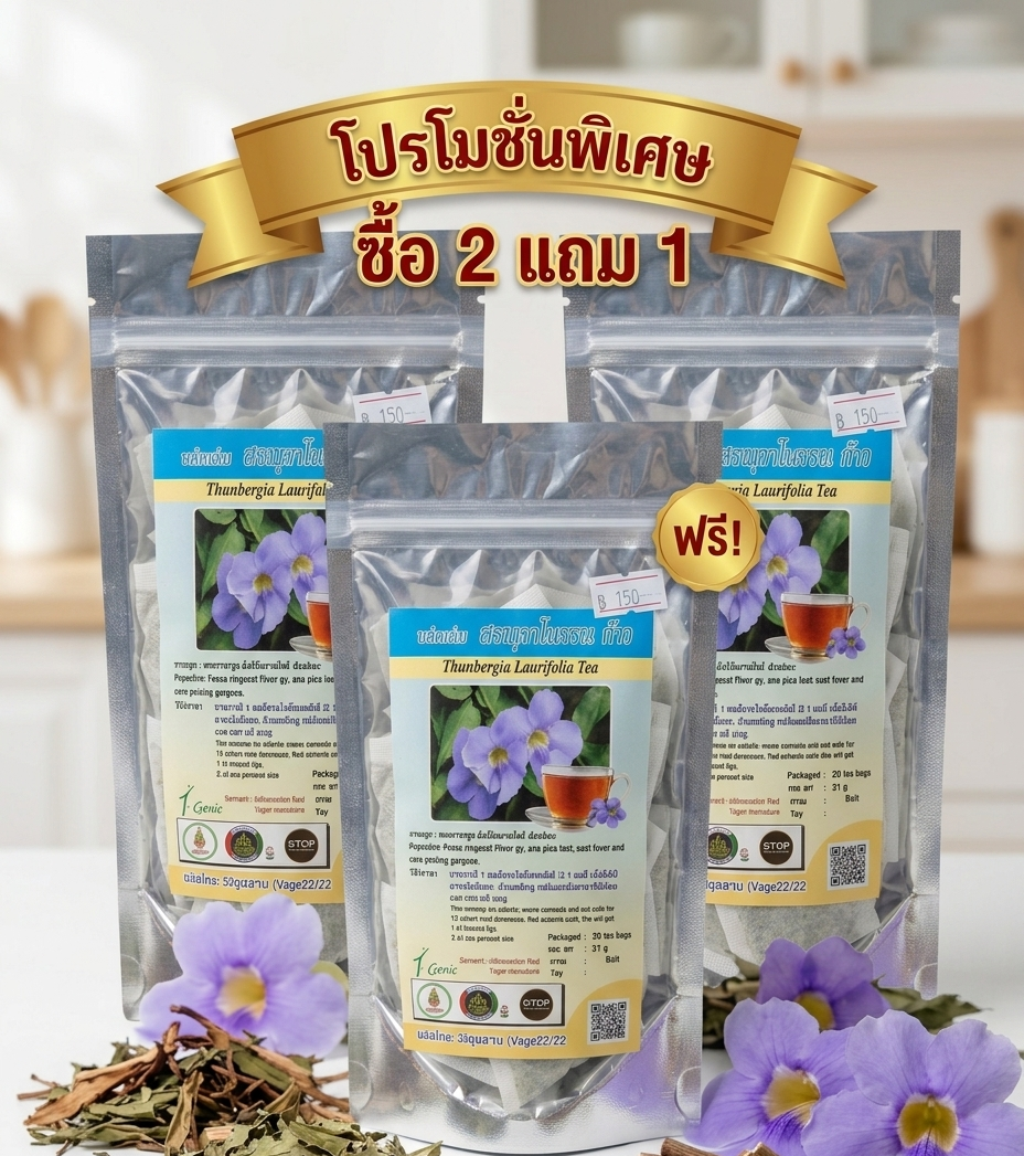 โปรโมชันชาสมุนไพรรางจืด ซื้อ 2 แถม 1 🔥 โปรโมชันชาสมุนไพรรางจืด ซื้อ 2 แถม 1 🔥
