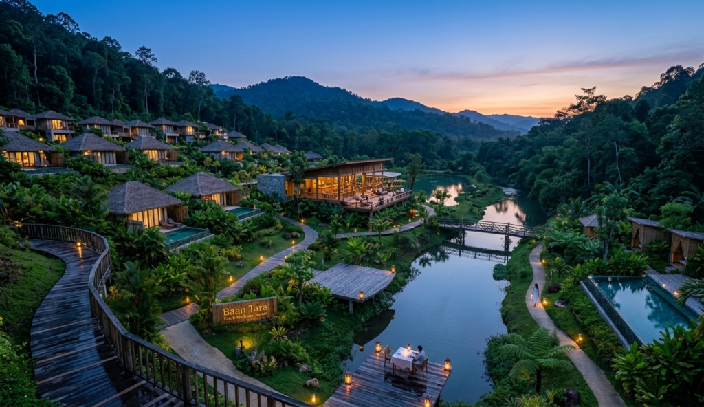 รีสอร์ทธรรมชาติแนว eco & wellness