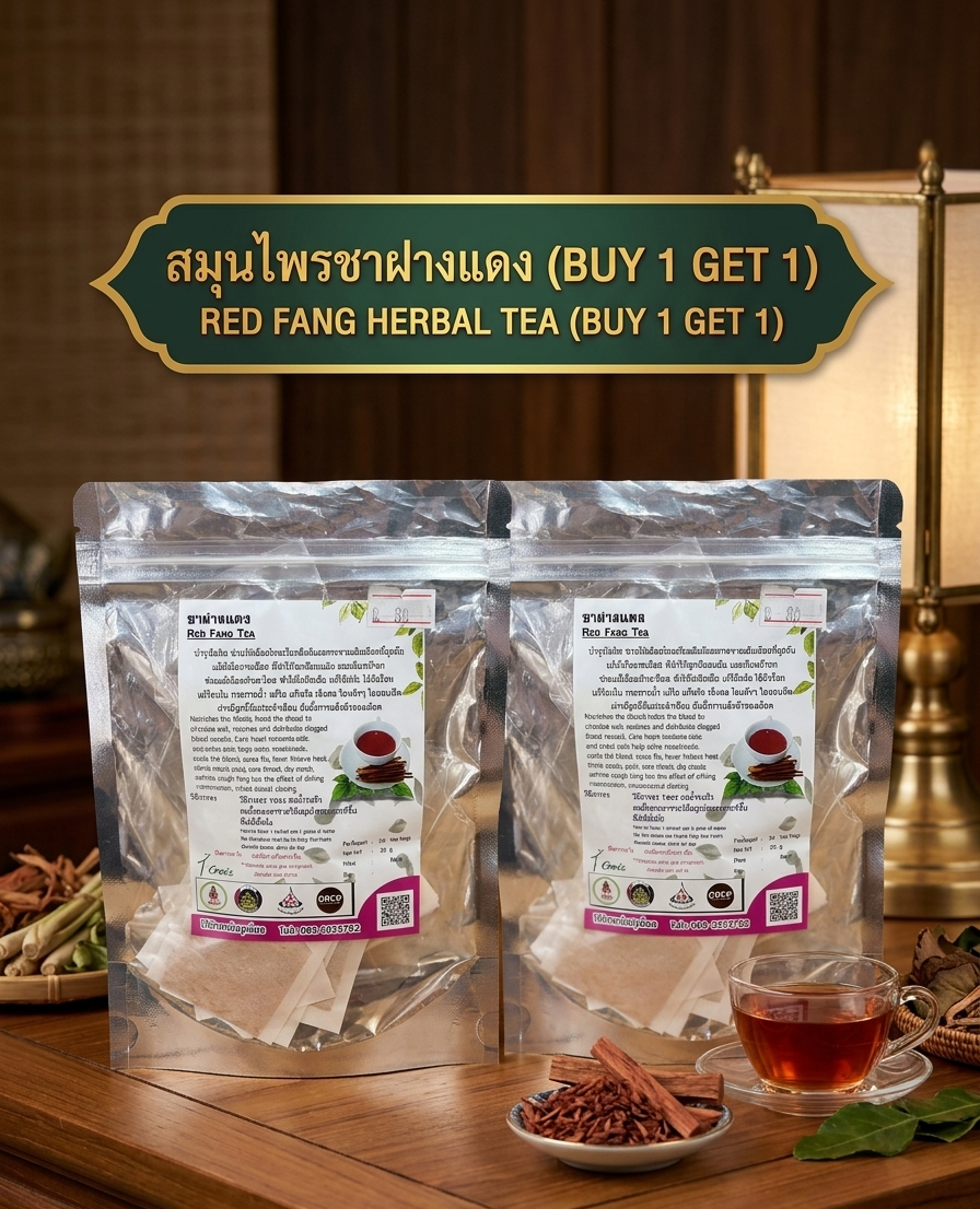 “สมุนไพรชาฝางแดง (buy 1 get 1)” “สมุนไพรชาฝางแดง (buy 1 get 1)”